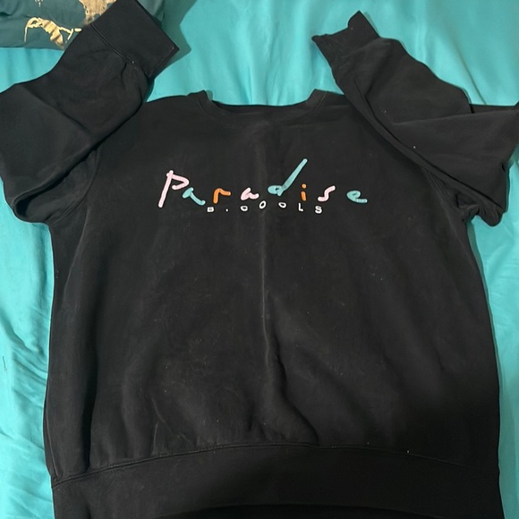 Black Barney B. Cools Paradise Crewneck Sweatshirt - Picture 1 of 2
